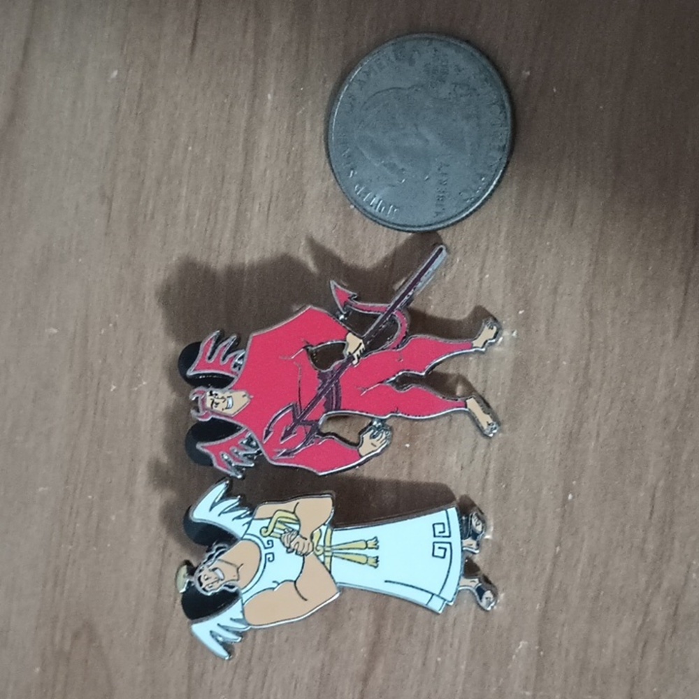 Disney Emperor's New Grove Angel And Devil Kronk Pins - Picture 5 of 5